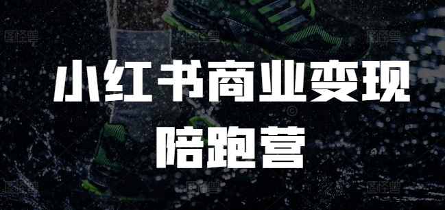 小红书商业变现陪跑营，小红书电商教程-大熊网创
