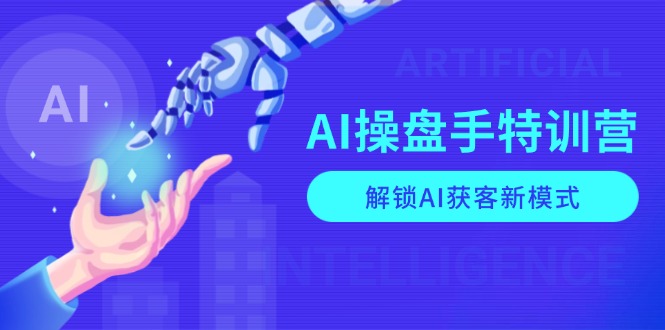 AI-操盘手特训营，解锁AI获客新模式，全面掌握AI商业应用与提示词技巧-大熊网创