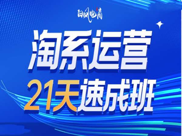 淘系运营21天速成班35期，年前最后一波和2025方向-大熊网创
