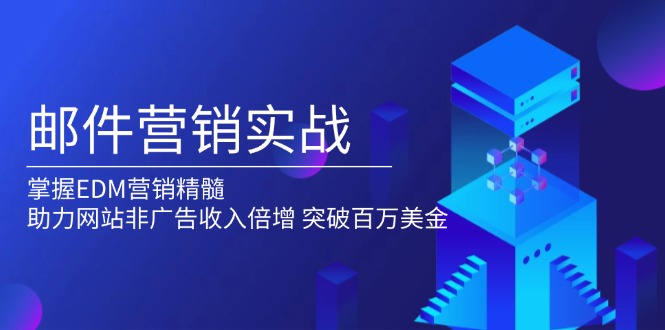 邮件营销实战，掌握EDM营销精髓，助力网站非广告收入倍增，突破百万美金-大熊网创