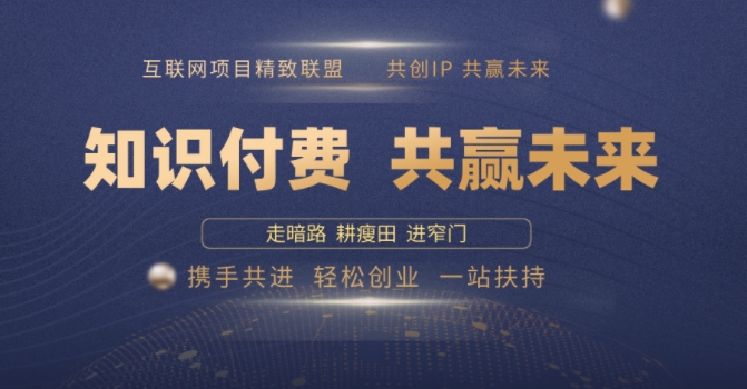 别人苦寻无果，为何他们靠知识付费卖项目 2025 年轻松年入100个?【揭秘】-大熊网创