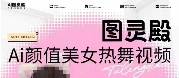 全网首发，原价988图灵殿AI颜值美女热舞视频，云端生图，轻松过原创-大熊网创