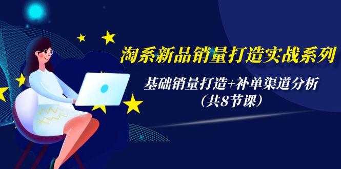 (9962期)淘系新品销量打造实战系列，基础销量打造+补单渠道分析(共8节课)-大熊网创