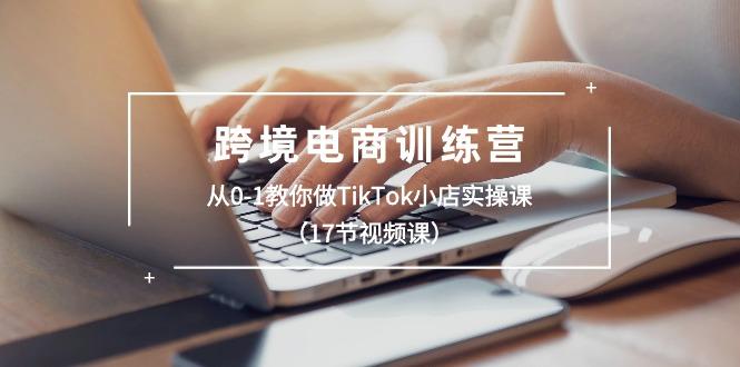 跨境电商训练营：从0-1教你做TikTok小店实操课(17节视频课-大熊网创
