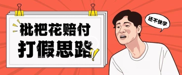最新打假原料枇杷花赔付玩法一单收益1000+小白轻松下车【详细视频玩法教程】【仅揭秘】-大熊网创