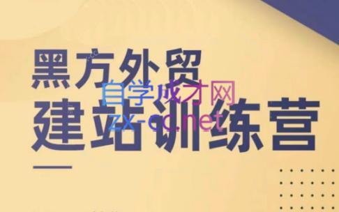 黑方老师·谷歌B端独立站建站推广-大熊网创