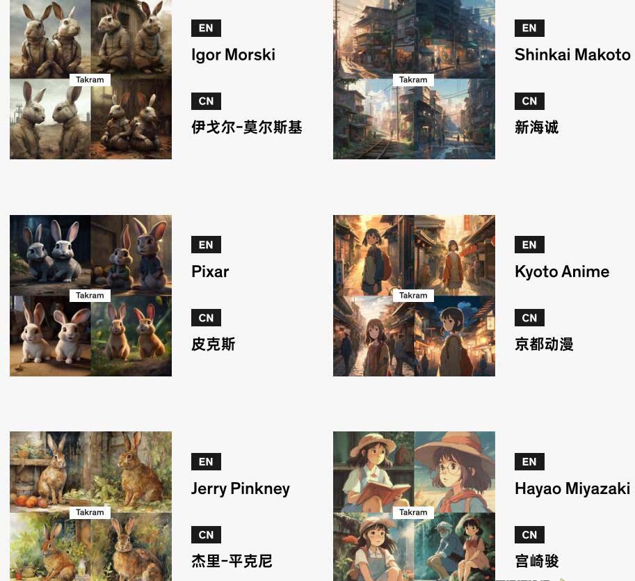 图片[1]-Midjourney辞典AIGC中英双语图文辞典+提示关键词Prompt大全-大熊网创