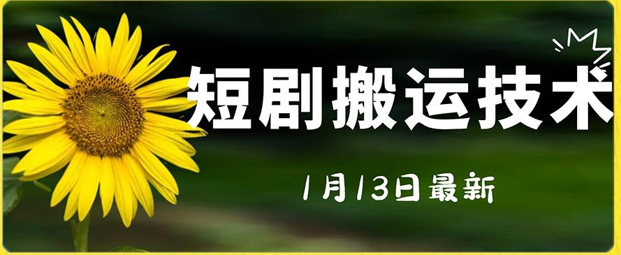 最新短剧搬运技术，电脑手机都可以操作，不限制机型-大熊网创