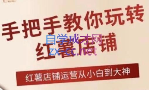 海燕老师·2024手把手教你玩转红薯店铺-大熊网创