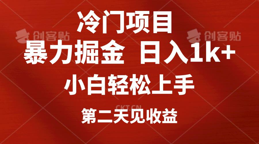 冷门项目，靠一款软件定制头像引流 日入1000+小白轻松上手，第二天见收益-大熊网创