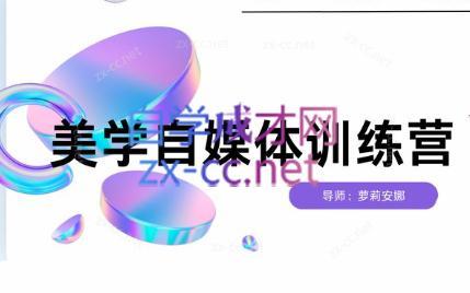 安娜·美学自媒体IP系统课-大熊网创