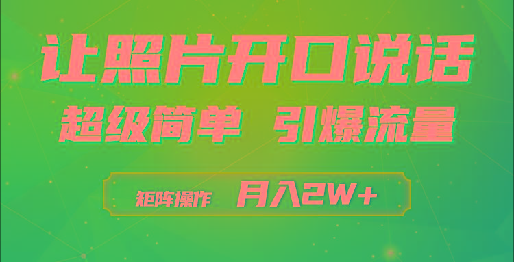 (9553期)利用AI工具制作小和尚照片说话视频，引爆流量，矩阵操作月入2W+-网创星球