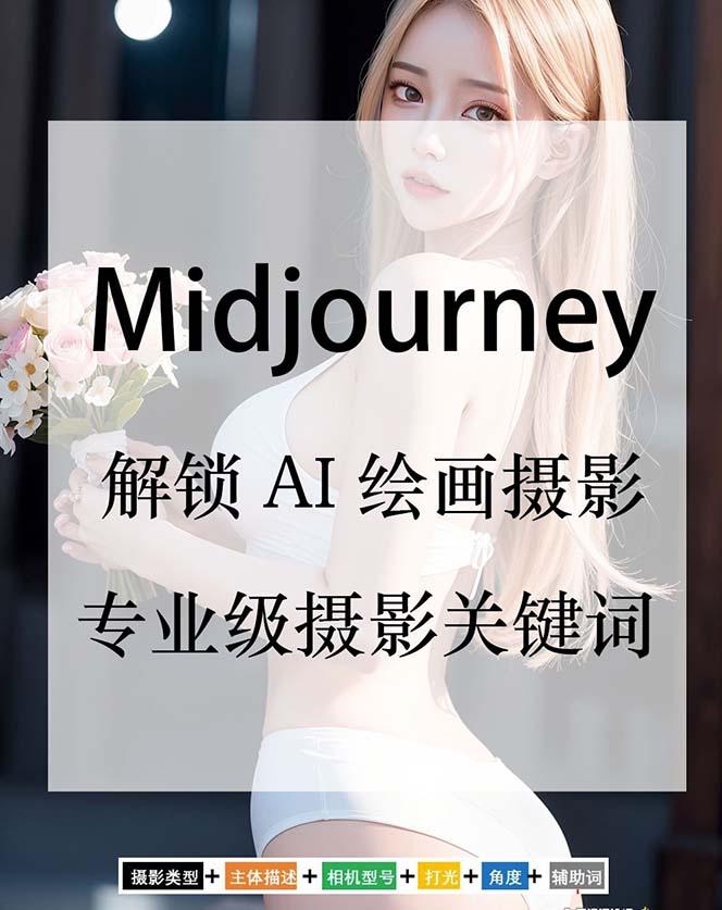 Midjourney关键词-解锁AI绘画专业级人工智能摄影关键词表-大熊网创