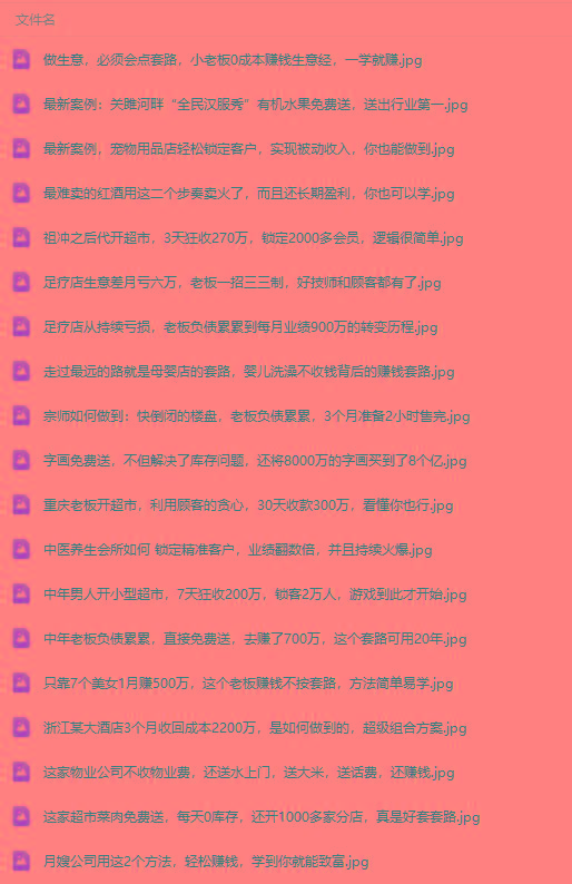 图片[3]-(9607期)真实有效391套商业模式，年入几十到几百万案例解析(电子书+视频+图文)-大熊网创