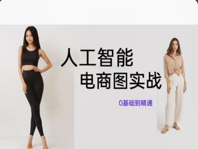 人工智能SD电商图实战，ai绘图0基础到精通-网创星球