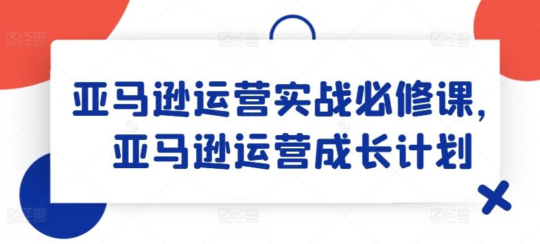 亚马逊运营实战必修课，亚马逊运营成长计划-大熊网创
