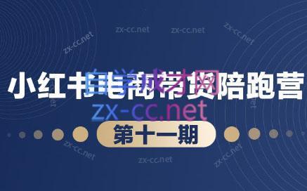 盗坤·小红书电商带货陪跑营(第十一期)-大熊网创