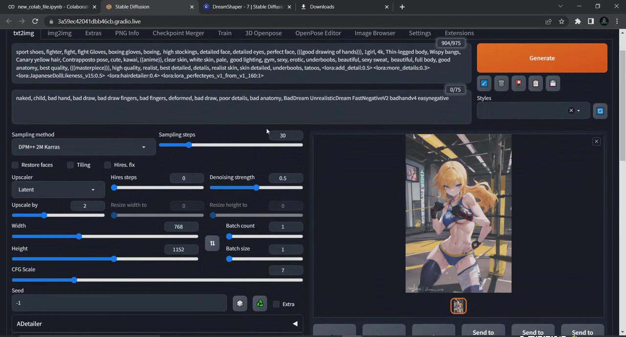 图片[4]-利用Stable Diffusion创建动漫艺术图像使用AI绘画赚钱-中英字幕-大熊网创