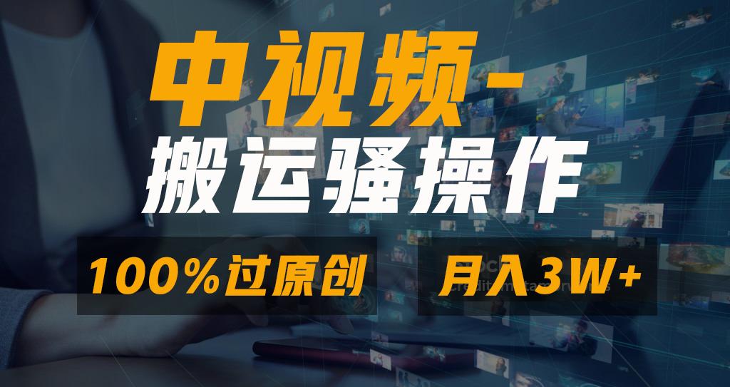 无脑双重去重原创视频，100%中视频+视频号分成计划，一键多平台发布小白…-大熊网创