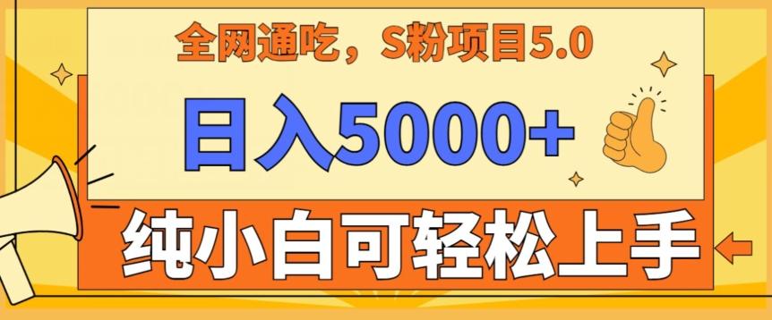男粉项目5.0，最新野路子，纯小白可操作，有手就行，无脑照抄，纯保姆教学【揭秘】-大熊网创