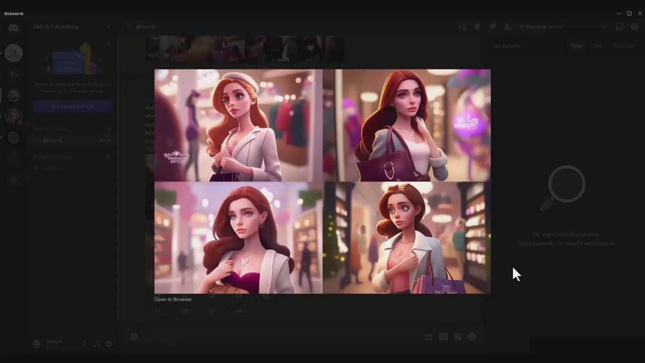 图片[5]-掌握 MidJourney V5 AI + ChatGPT创建一致的角色设计图像-22节课-中英字幕-网创星球